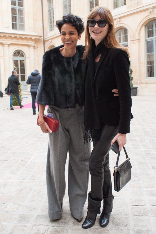 Gwiazdy na pokazach haute couture wiosna-lato 2014 w Paryżu