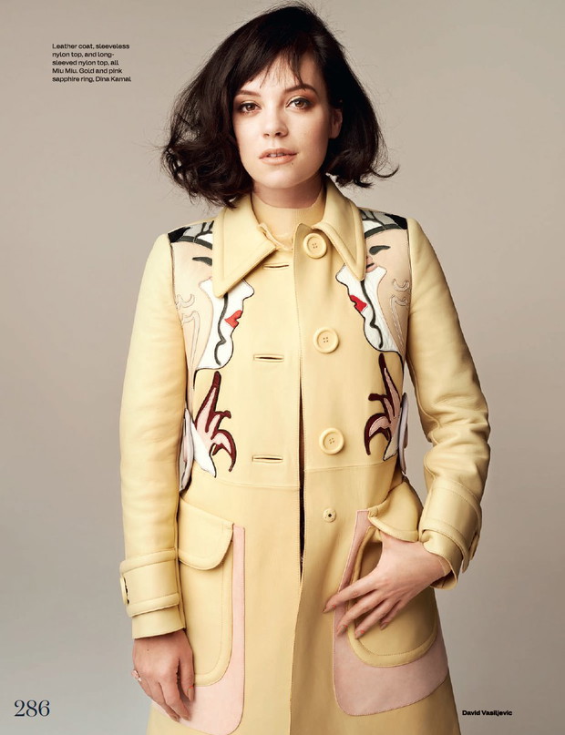Lily Allen w marcowym numerze ELLE UK