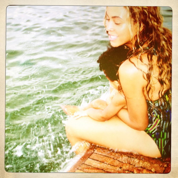 Prywatne zdjęcia Beyoncé i Blue Ivy