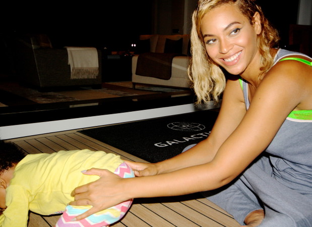 Prywatne zdjęcia Beyoncé i Blue Ivy