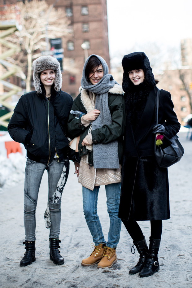 Street fashion: NYFW jesień-zima 2014/2015, dzień 1