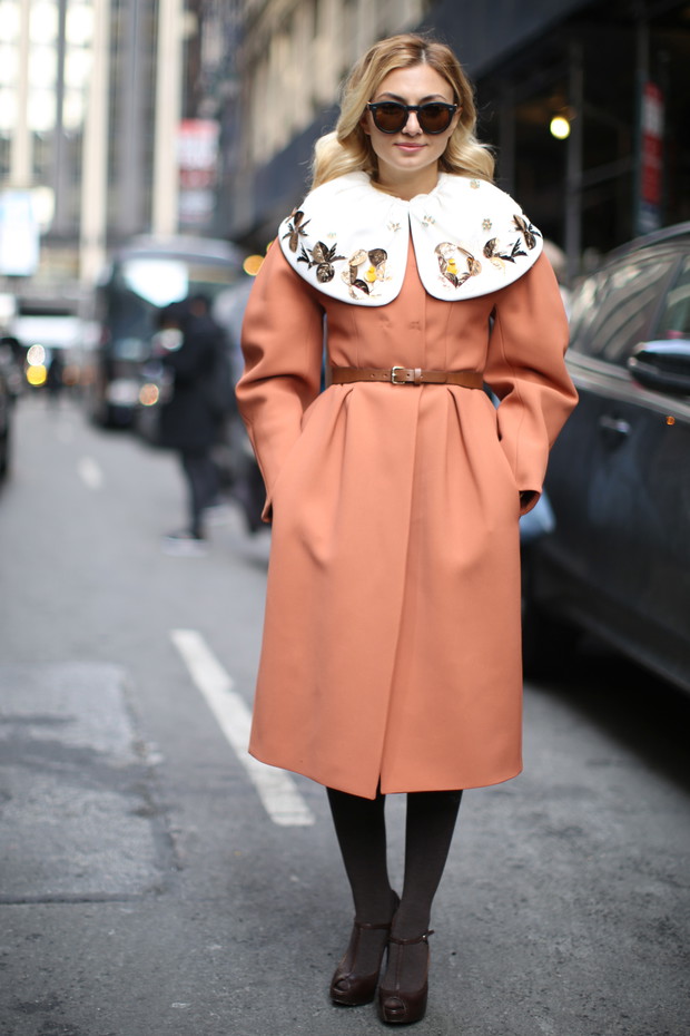 Street fashion: NYFW jesień-zima 2014/2015, dzień 4