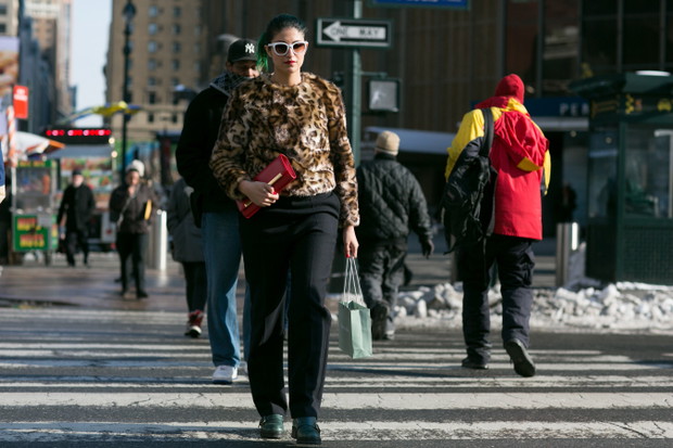Street fashion: NYFW jesień-zima 2014/2015, dzień 5
