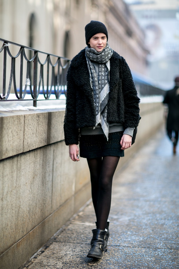 Street fashion: NYFW jesień-zima 2014/2015, dzień 5