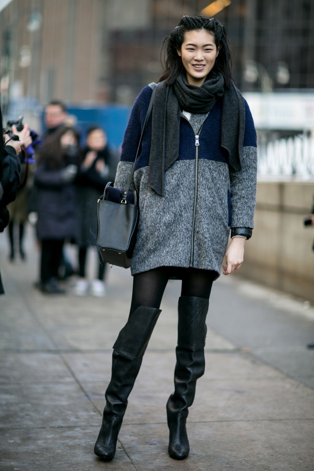 Street fashion: NYFW jesień-zima 2014/2015, dzień 5
