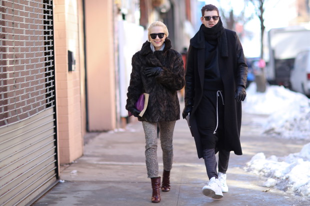 Street fashion: NYFW jesień-zima 2014/2015, dzień 6