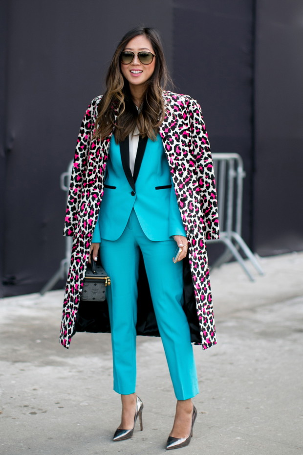 Street fashion: NYFW jesień-zima 2014/2015, dzień 7