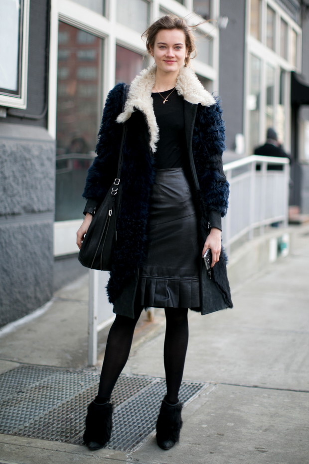 Street fashion: NYFW jesień-zima 2014/2015, dzień 7