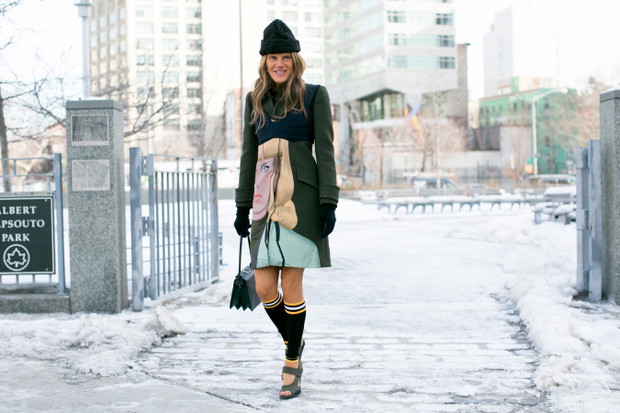Street fashion: NYFW jesień-zima 2014/2015, dzień 7