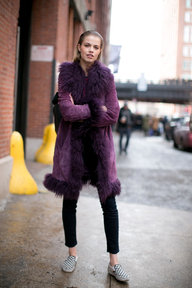 Street fashion: NYFW jesień-zima 2014/2015, dzień 7