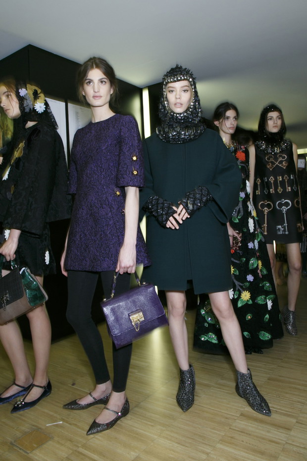 Dolce&Gabbana jesień-zima 2014/2015: kulisy pokazu