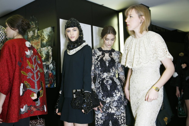 Dolce&Gabbana jesień-zima 2014/2015: kulisy pokazu