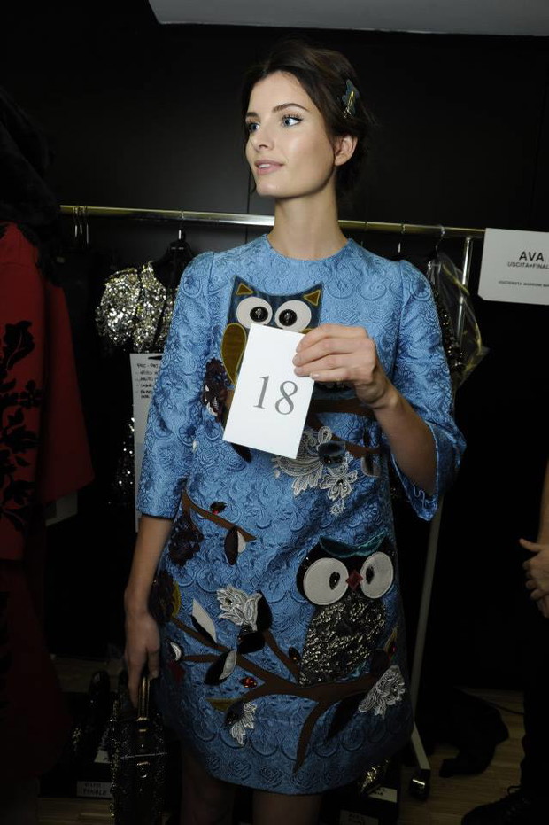Dolce&Gabbana jesień-zima 2014/2015: kulisy pokazu