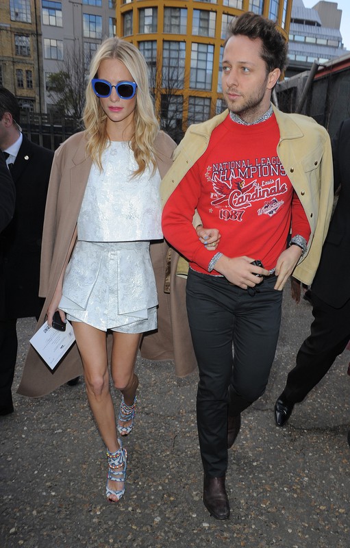 Gwiazdy na London Fashion Week jesień-zima 2014/2015