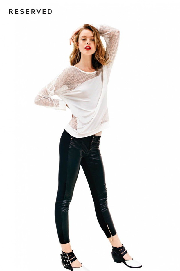 Reserved wiosna-lato 2014. Frida Gustavsson w lookbooku!