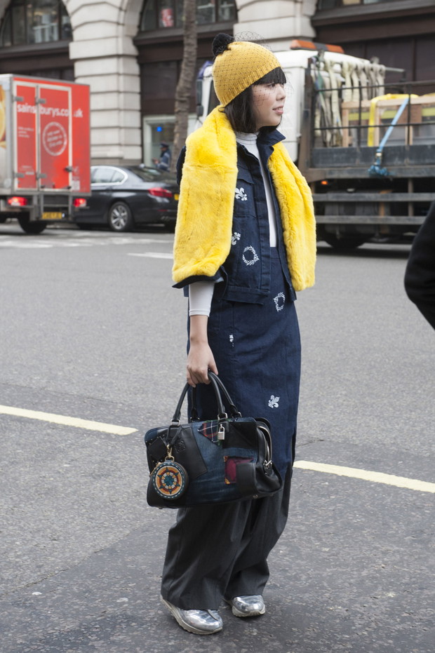 Street fashion: London Fashion Week jesień-zima 2014/2015