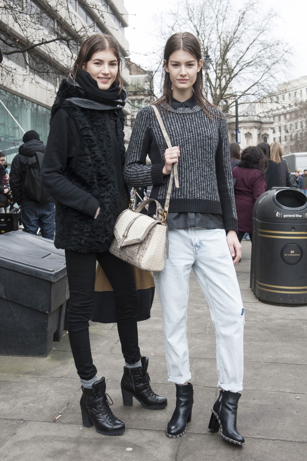 Street fashion: London Fashion Week jesień-zima 2014/2015