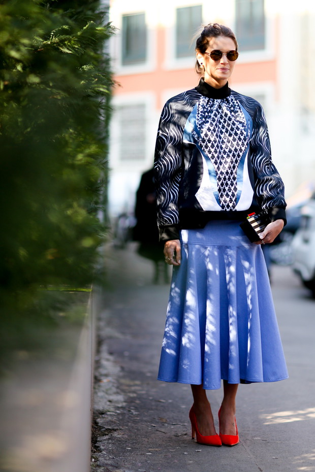 Street fashion: Milan Fashion Week jesień-zima 2014/2015