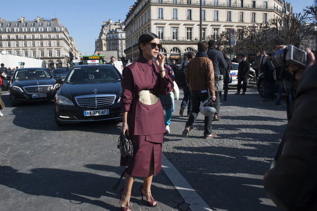 Street fashion: Paris Fashion Week jesień-zima 2014/2015