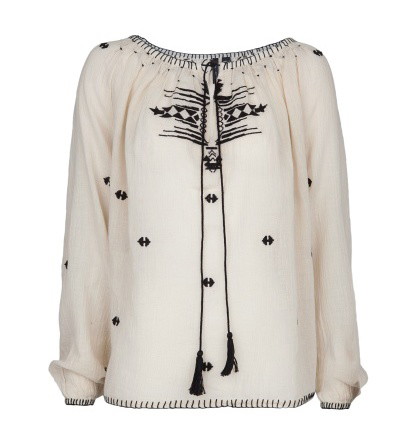 Trendy wiosna lato 2014: haftowane koszule