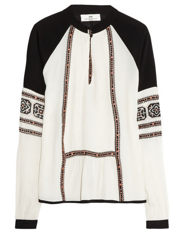 Trendy wiosna lato 2014: haftowane koszule