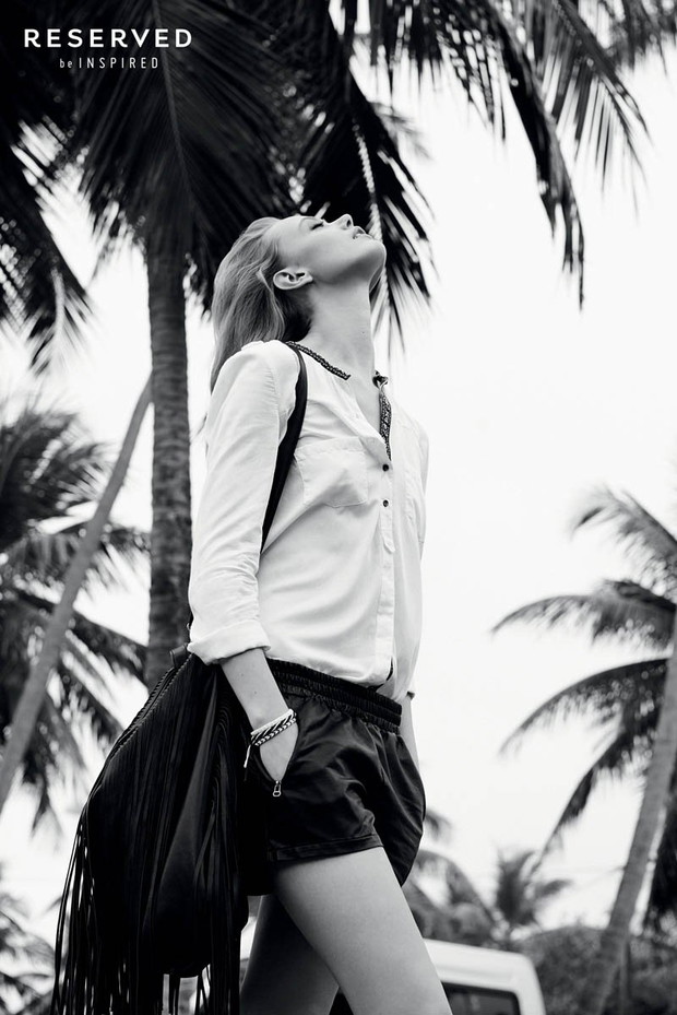 Frida Gustavsson w kamapanii Reserved wiosna-lato 2014!