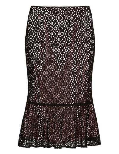 Koronkowe spódnice - trendy wiosna-lato 2014