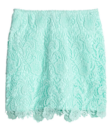 Koronkowe spódnice - trendy wiosna-lato 2014
