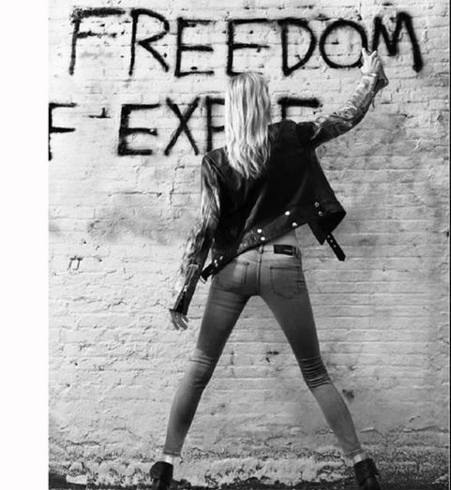 Anja Rubik dla BLK DNM