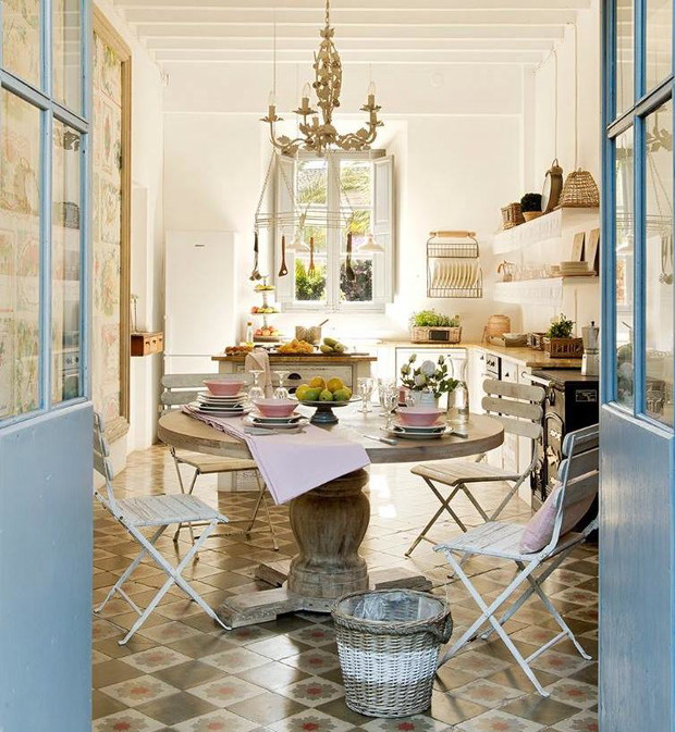 Wnętrza w stylu shabby