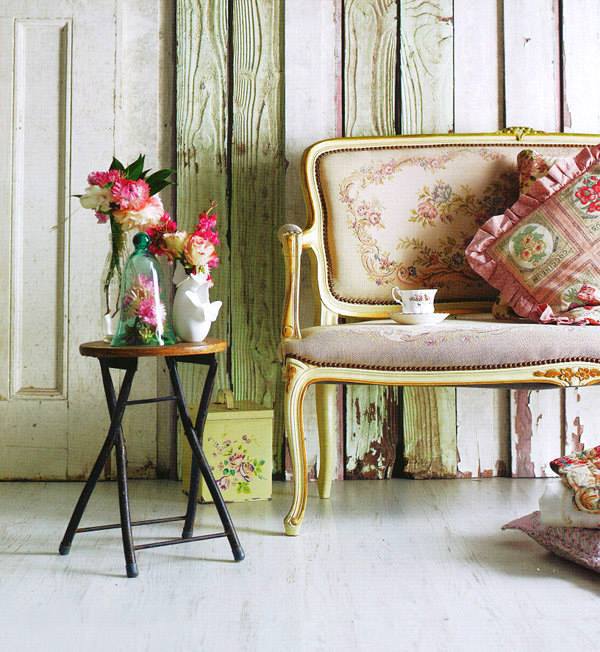 Wnętrza w stylu shabby