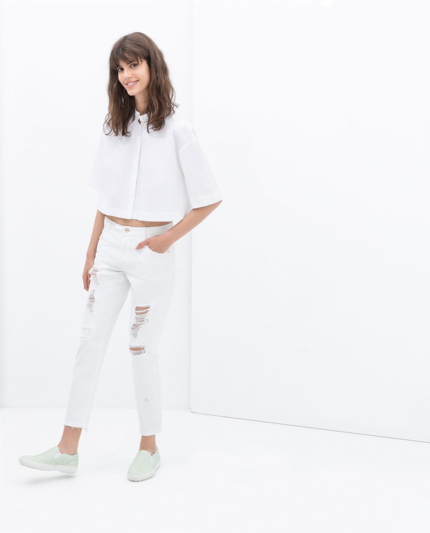 Boyfriend jeans - trendy wiosna lato 2014