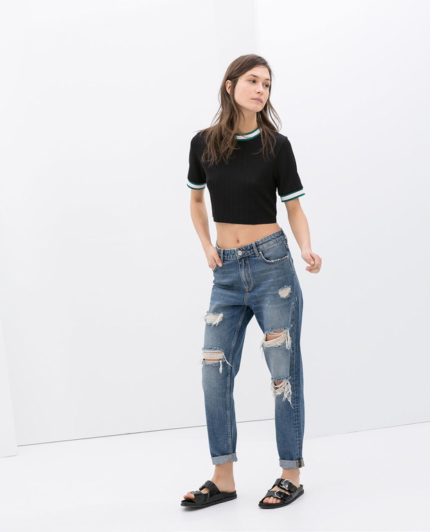 Boyfriend jeans - trendy wiosna lato 2014