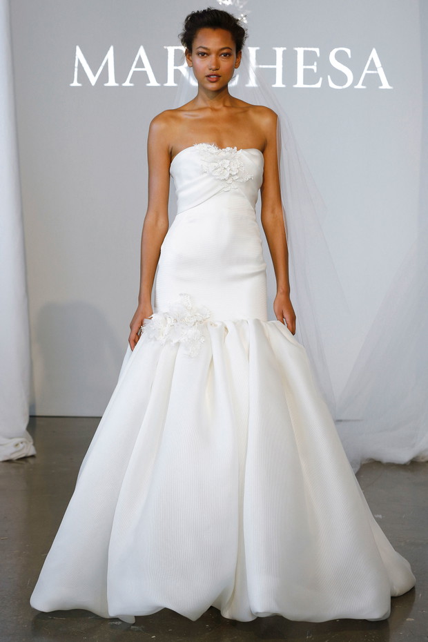 Suknie ślubne 2015: Marchesa wiosna 2015
