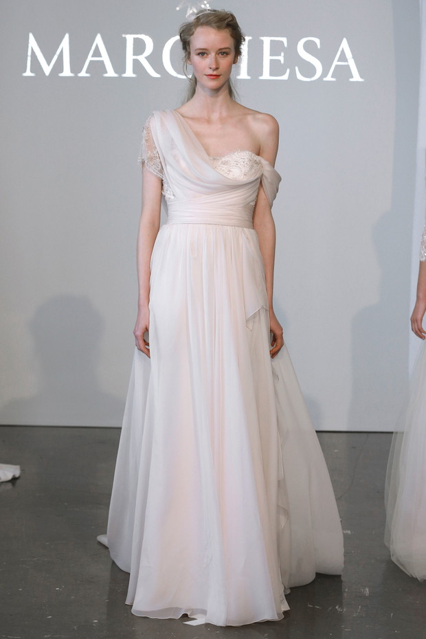 Suknie ślubne 2015: Marchesa wiosna 2015