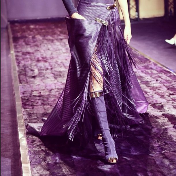 Versace haute couture jesień-zima 2014/2015 - relacja Instagram