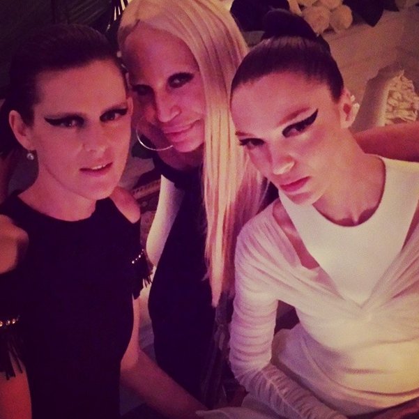 Versace haute couture jesień-zima 2014/2015 - relacja Instagram