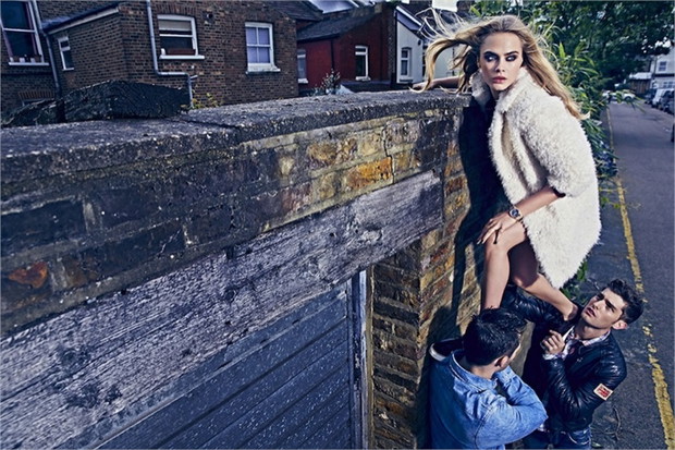 Cara Delevingne w kampanii Pepe Jeans jesień-zima 2014/2015