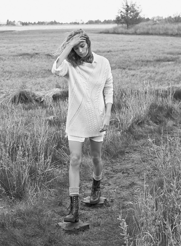 Daria Werbowy ponownie w kampanii Mango jesień-zima 2014/2015