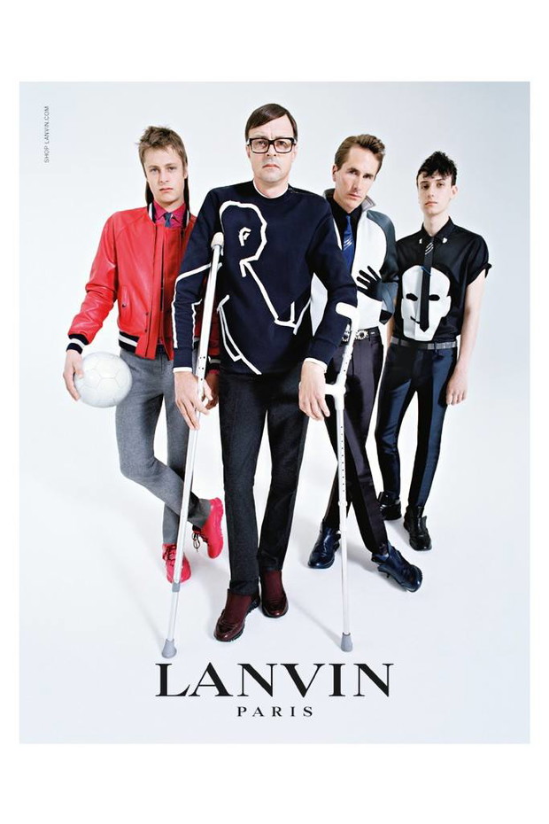 Edie Campbell w kampanii Lanvin jesień-zima 2014-2015