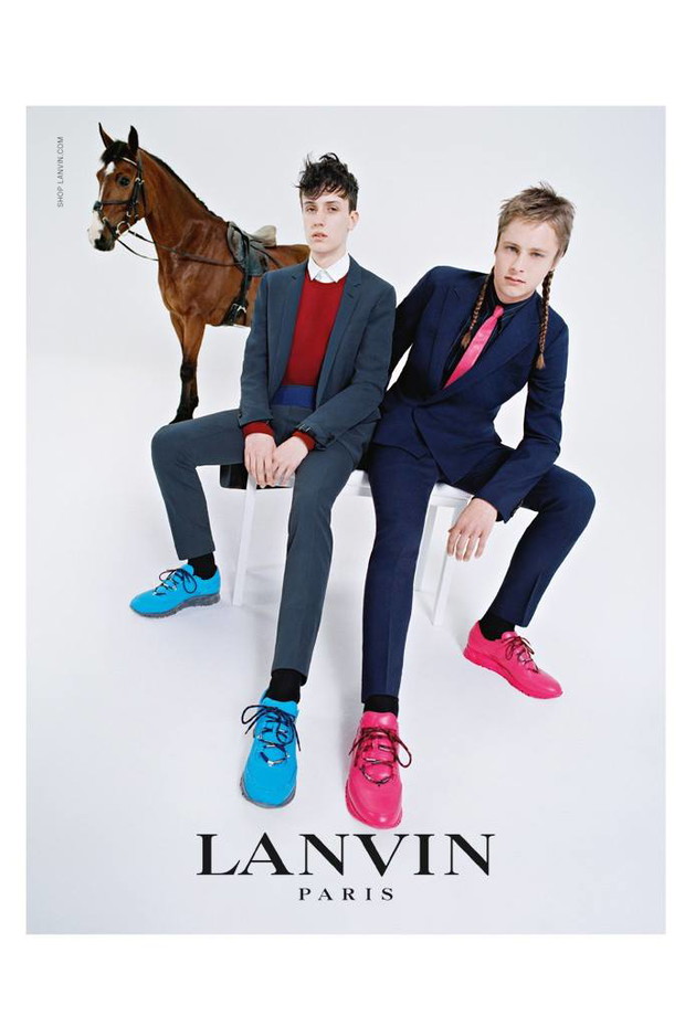 Edie Campbell w kampanii Lanvin jesień-zima 2014-2015