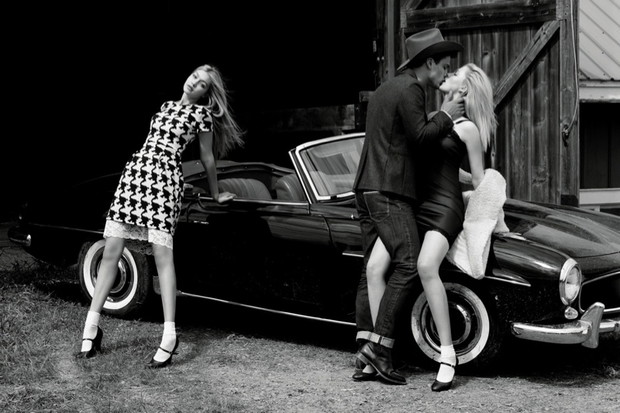 Ireland Baldwin i Gigi Hadid w kampanii Sisley jesień-zima 2014/2015