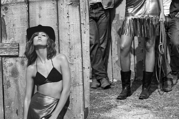 Karlie Kloss w kampanii Tamara Mellon