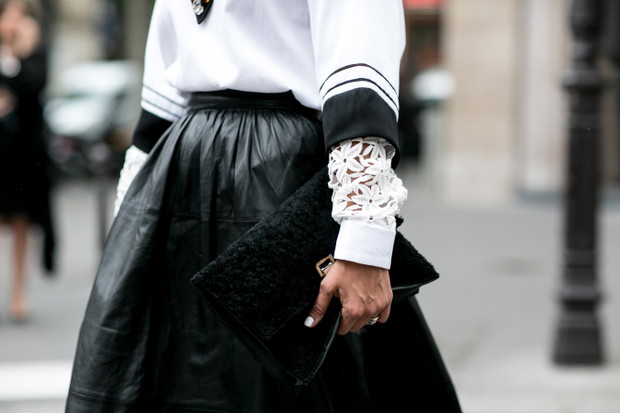 Street fashion: buty i akcesoria gości na pokazach haute couture FW14