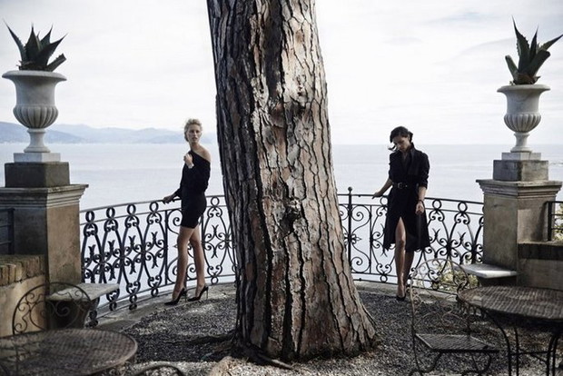 Adriana Lima i Karolina Kurkova w kampanii zegarków IWC