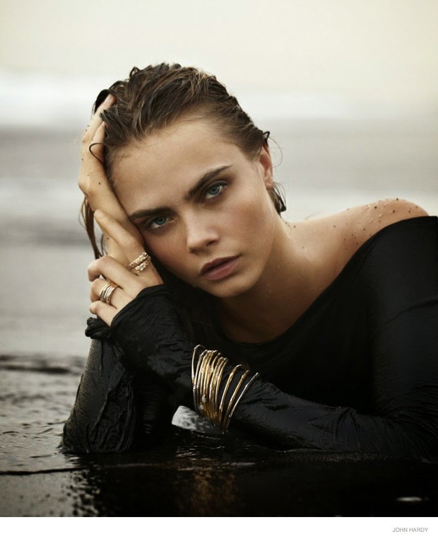 Cara Delevingne w kampanii John Hardy jesień-zima 2014/2015