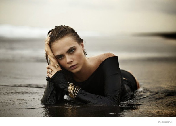 Cara Delevingne w kampanii John Hardy jesień-zima 2014/2015