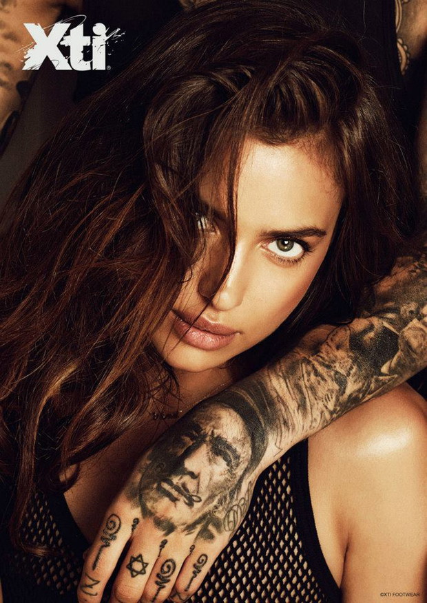 Irina Shayk w kampanii Xti jesień-zima 2014/2015