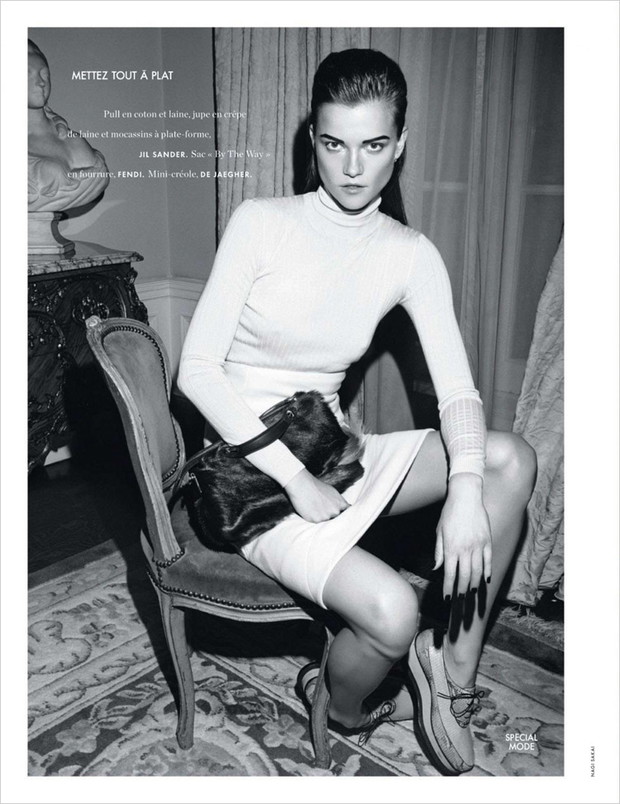 Kasia Struss w specjalnym wydaniu ELLE France