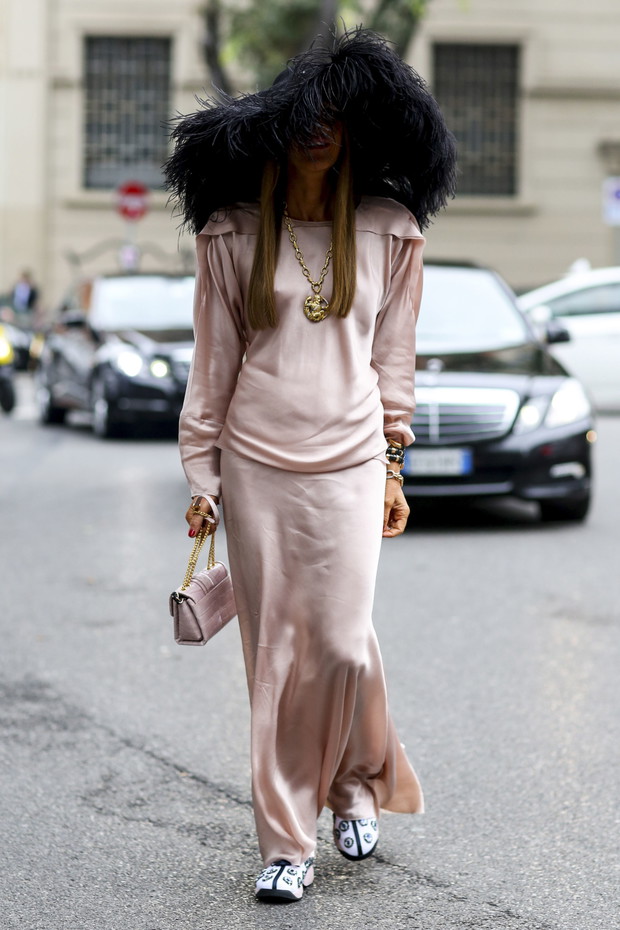 Street fashion: Milan Fashion Week wiosna-lato 2015